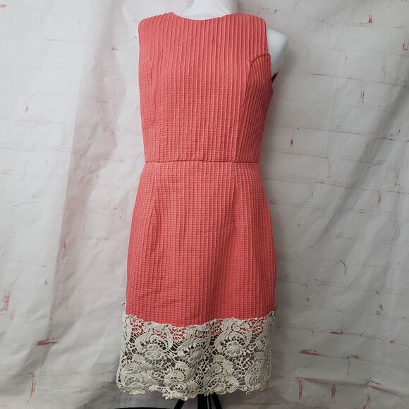 asos sleeveless peach dress 10 - Picture 1 of 6